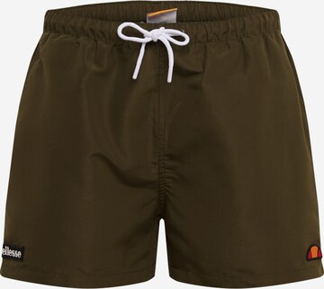 ELLESSE Board Shorts 'Dem Slackers' in Green: front