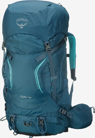 Osprey Sports Backpack 'Kyte 46' in Blue: front
