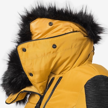 NAVAHOO Winter Jacket 'Yuki ' in Yellow