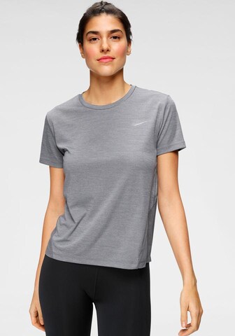 Maglia funzionale 'Miler' di NIKE in grigio: frontale