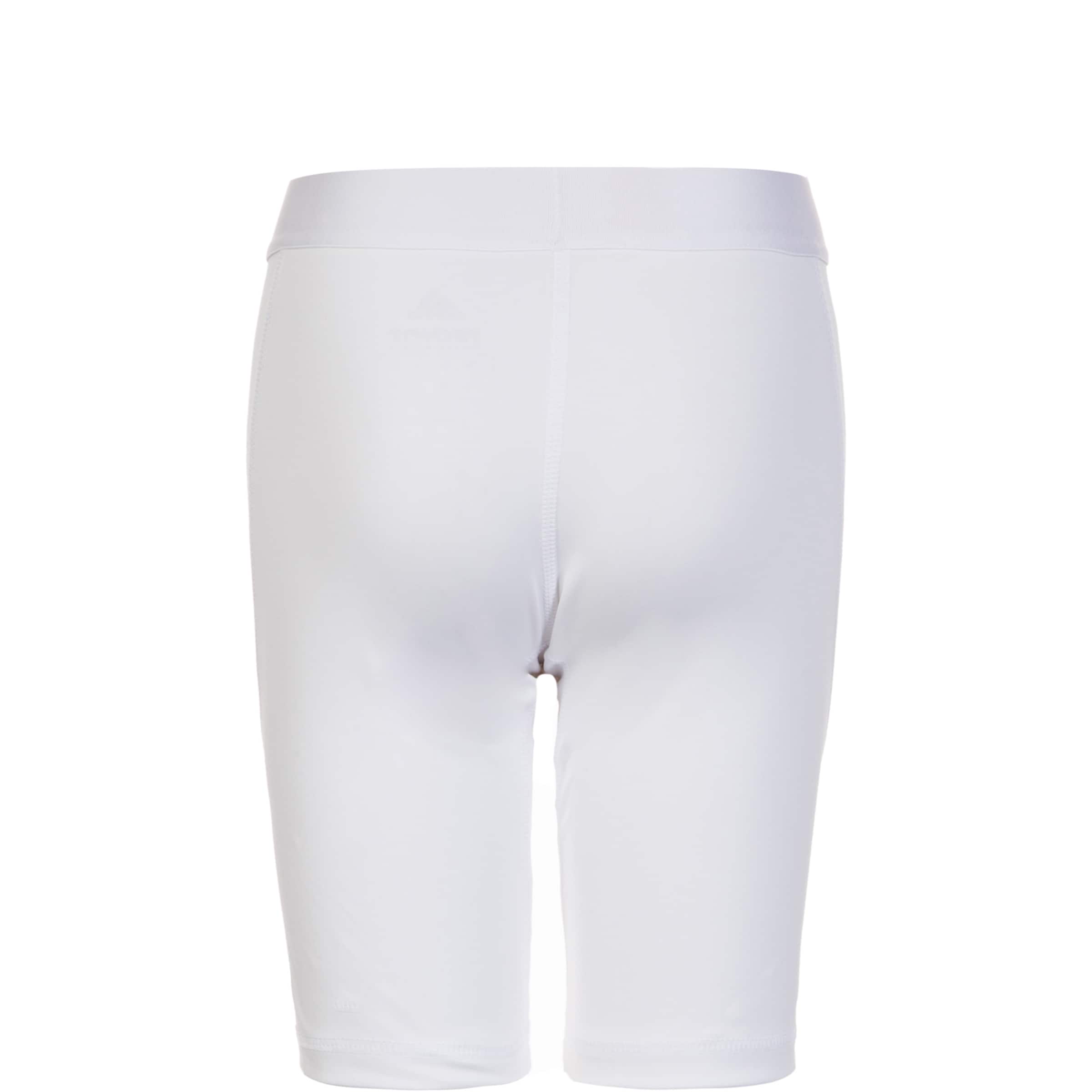 ADIDAS PERFORMANCE Скинни Функциональные штаны 'Youth' в Белый