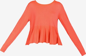 Pull-over MYMO en orange : devant