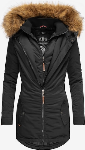 MARIKOO Winter Coat 'Sanakoo' in Black