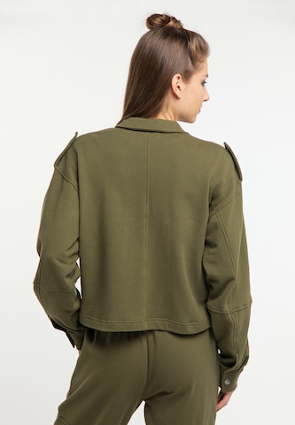 MYMO Sweat jacket in Green