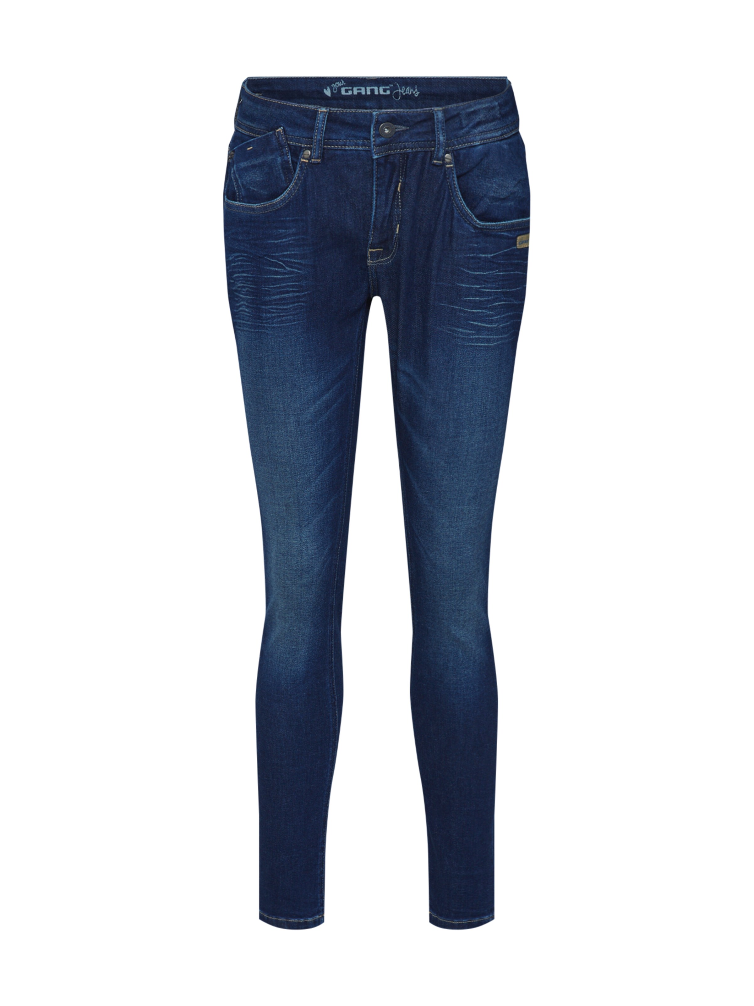 Skinny Jeans 'Faye' de la Gang pe albastru: față