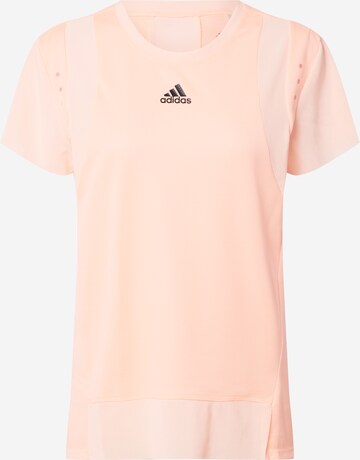 ADIDAS SPORTSWEAR T-Shirt in Pink: predná strana