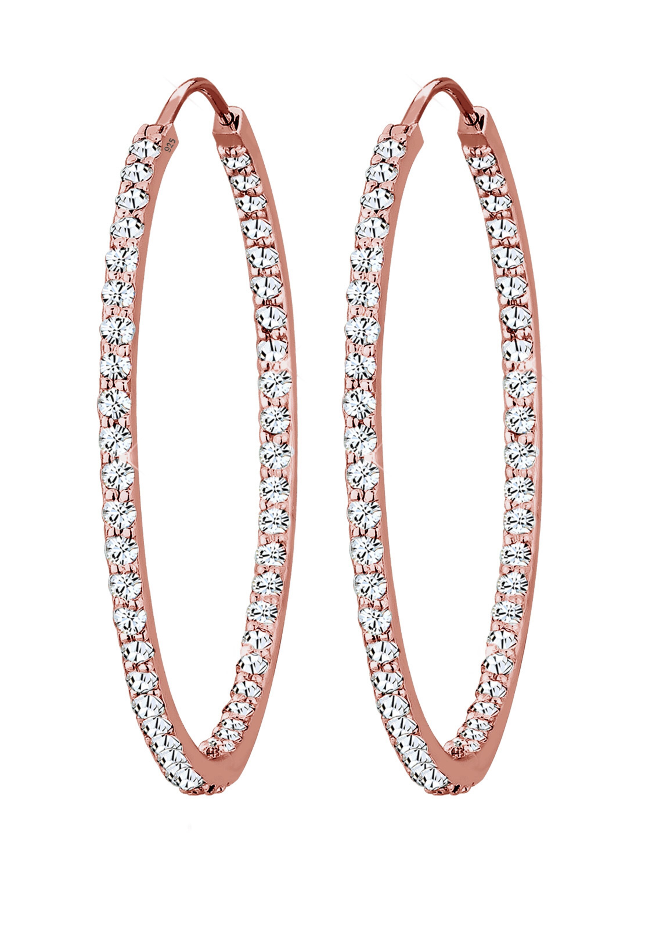 Boucles d'oreilles 'Kristall' ELLI PREMIUM en or : devant