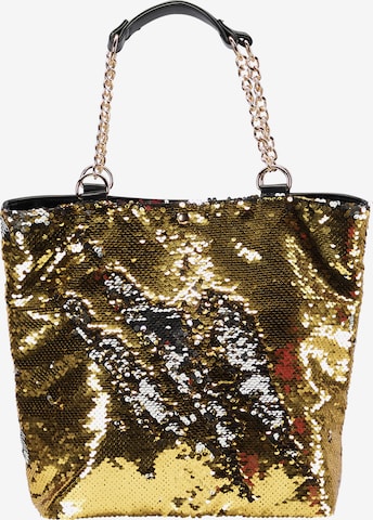 myMo at night Shopper in Gold: front