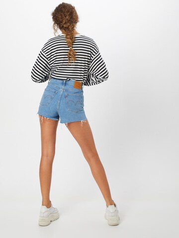 Regular Jean 'Ribcage Short' LEVI'S ® en bleu