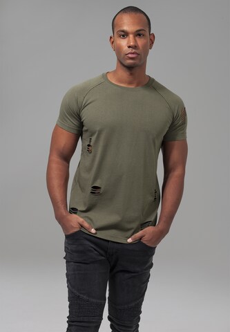 Urban Classics Shirt in Grün: Vorderseite