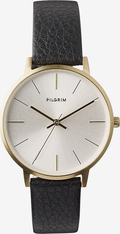 juoda Pilgrim Analoginis (įprasto dizaino) laikrodis 'Sacha': priekis