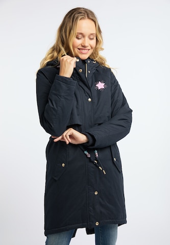 MYMO Winter Parka in Blue: front