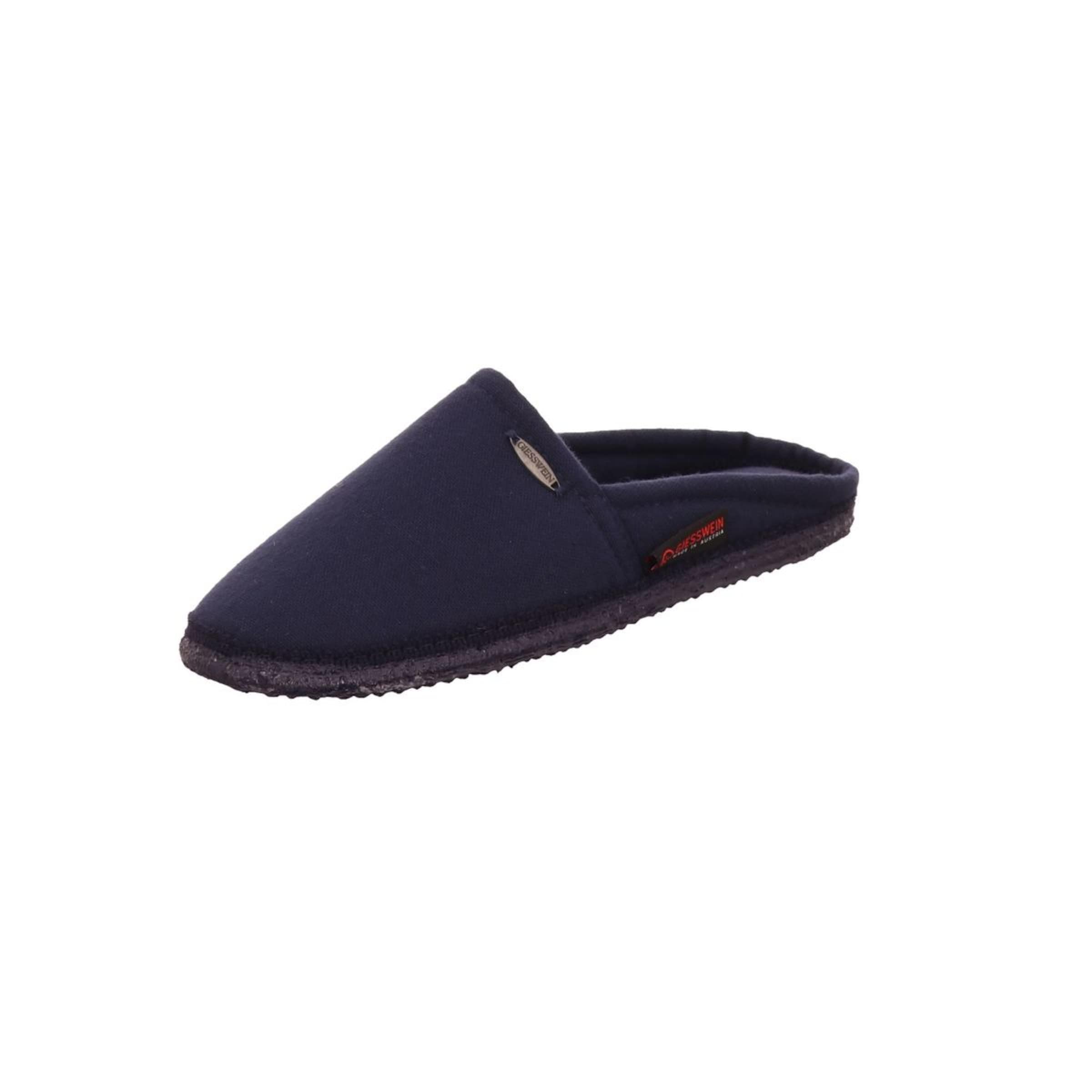 Pantoufle GIESSWEIN en bleu : devant