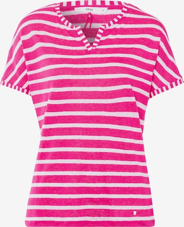 BRAX Shirt 'Caelen' in Roze: voorkant