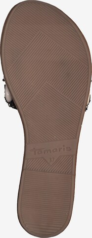 TAMARIS Pantolette in Schwarz