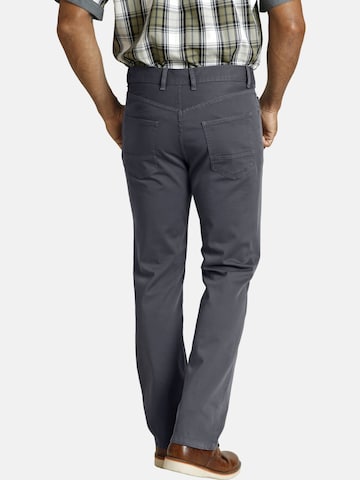 Jan Vanderstorm Regular Pants 'Teja' in Grey