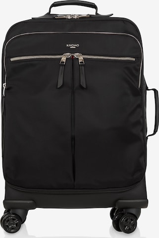 KNOMO Cart 'Mayfair Cap 4-Rollen' in Black: front