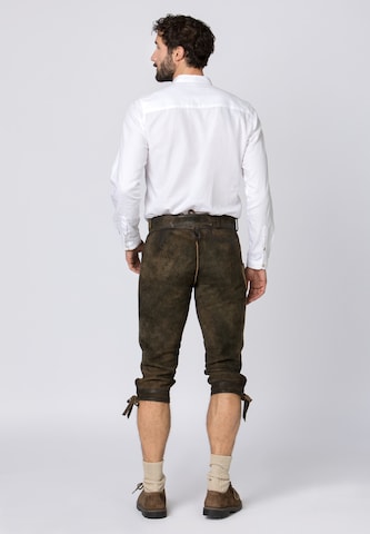 STOCKERPOINT Regular Traditional Pants 'Sigmar' in Brown