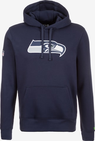 NEW ERA Sweatshirt 'Seattle Seahawks' in Blauw: voorkant