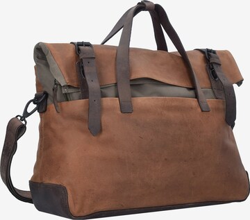 Harold's Document Bag 'Twister' in Brown