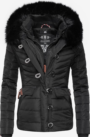 MARIKOO Winterjacke 'Yunaa' in Schwarz: predná strana