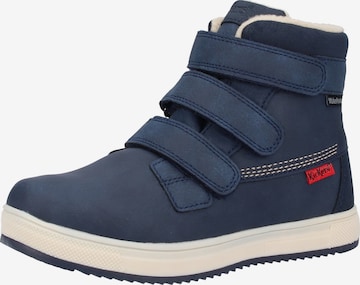 Kickers Snow Boots in Blue: front