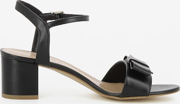 EVITA Strap Sandals 'Mariella' in Black