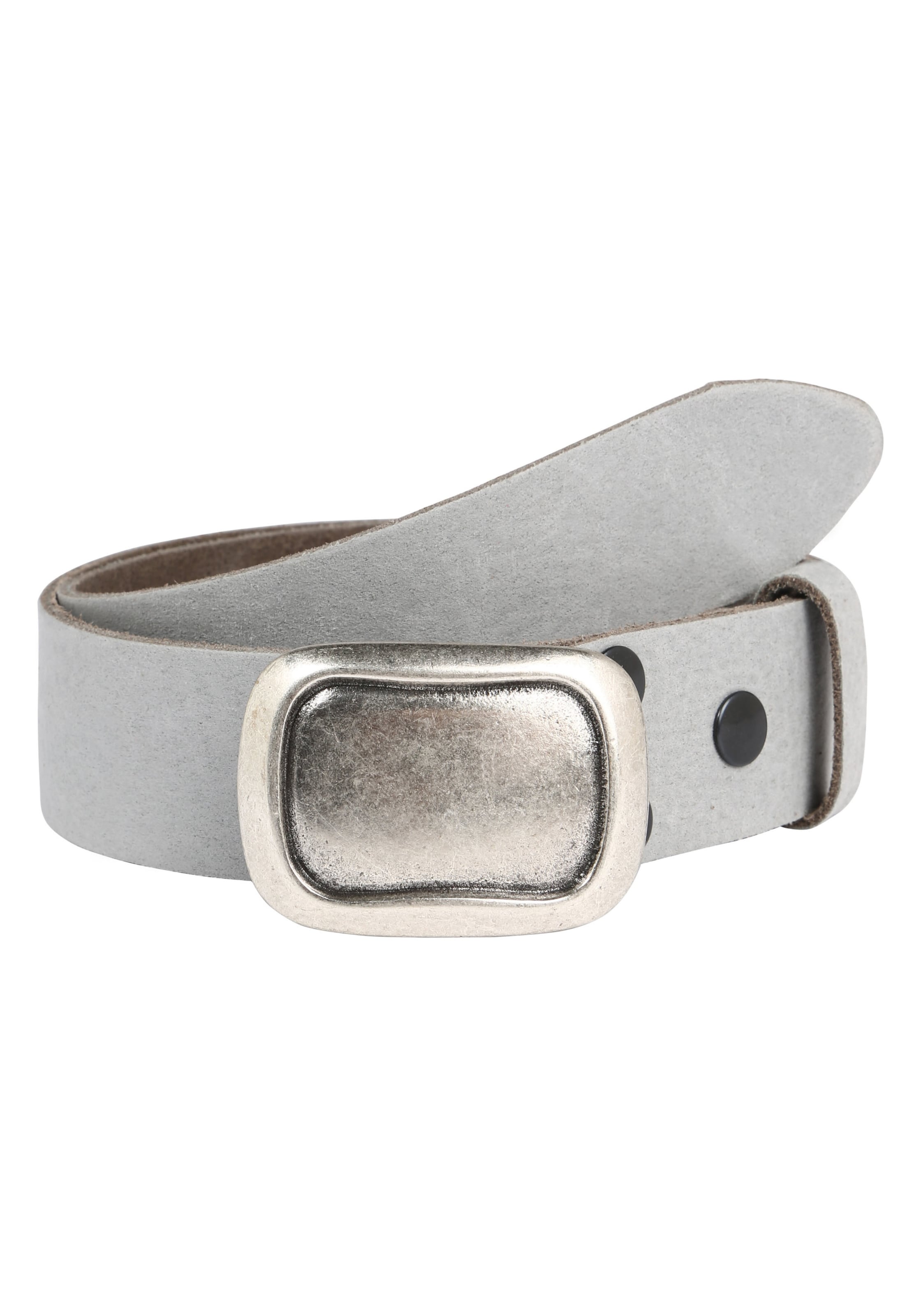 RETTUNGSRING by showroom 019° Belt in Grey: front