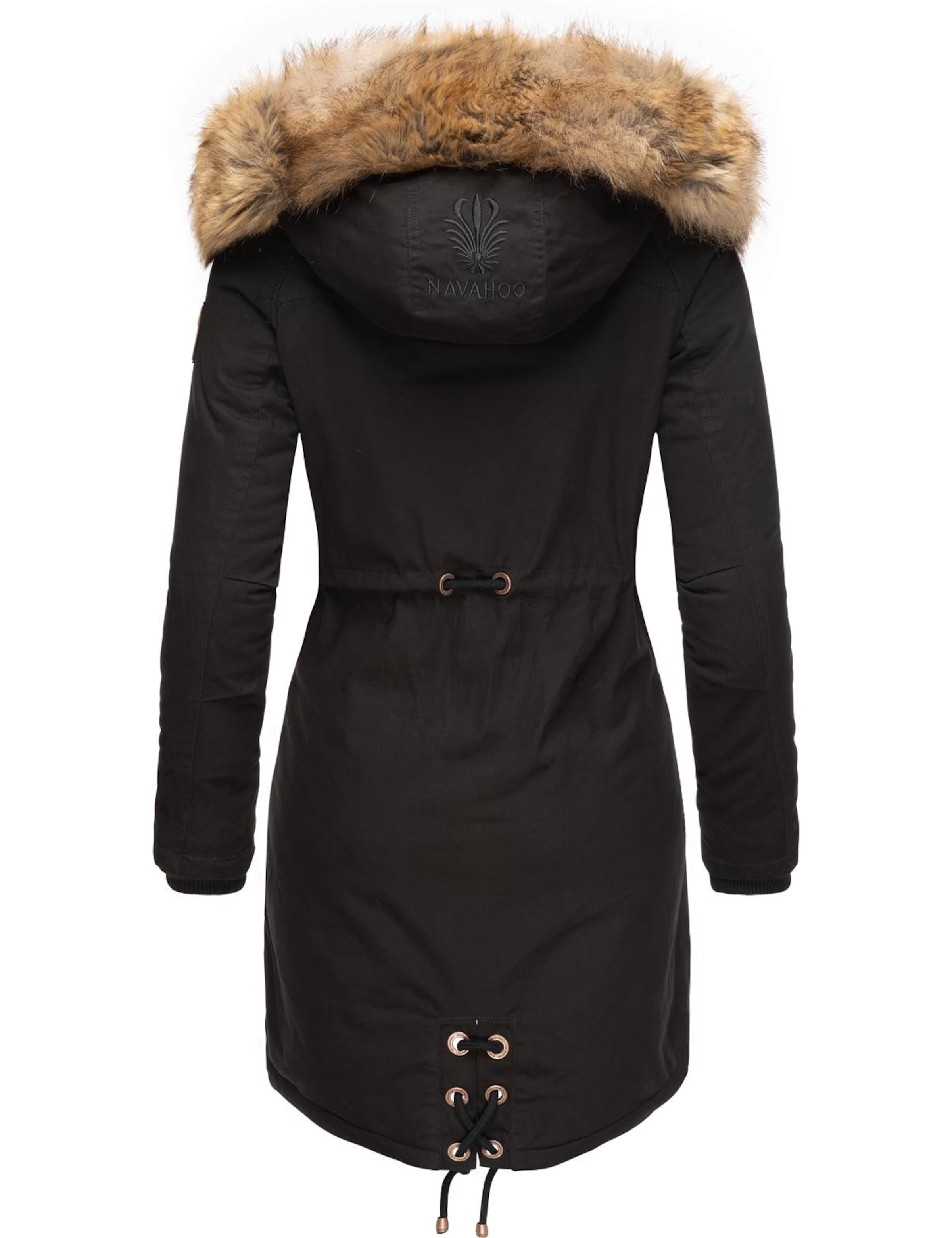 NAVAHOO Zimná parka 'Rosinchen' - Čierna