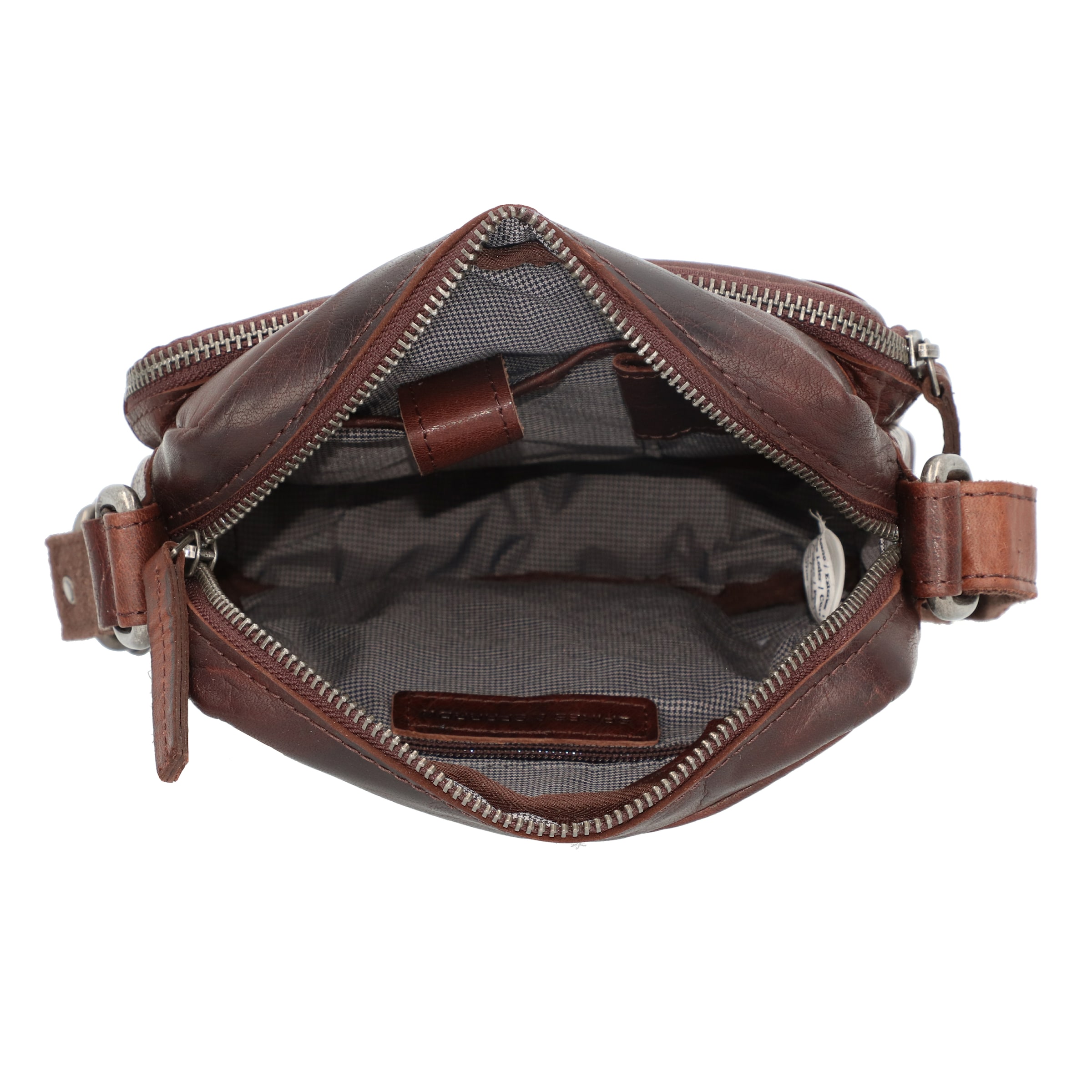 Borsa a tracolla di Spikes & Sparrow in marrone