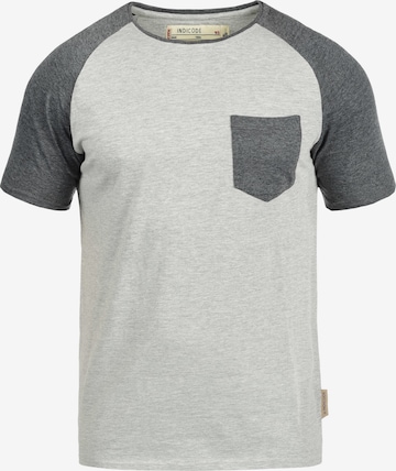 INDICODE JEANS Shirt 'Gresham' in Grey: front