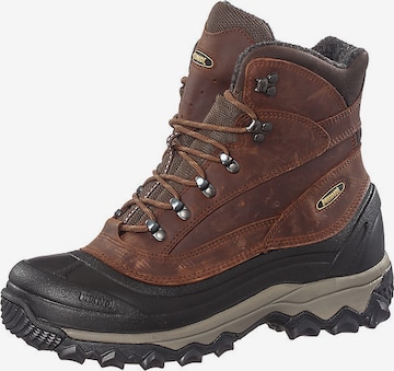 MEINDL Boots 'Wengen Pro' in Brown: front