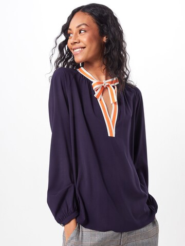 Marc O'Polo Blouse in Blauw: voorkant