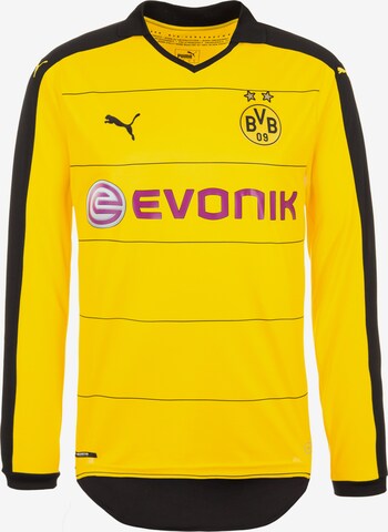 Maillot 'Borussia Dortmund' PUMA en jaune : devant