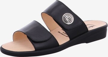 Ganter Mules in Black: front