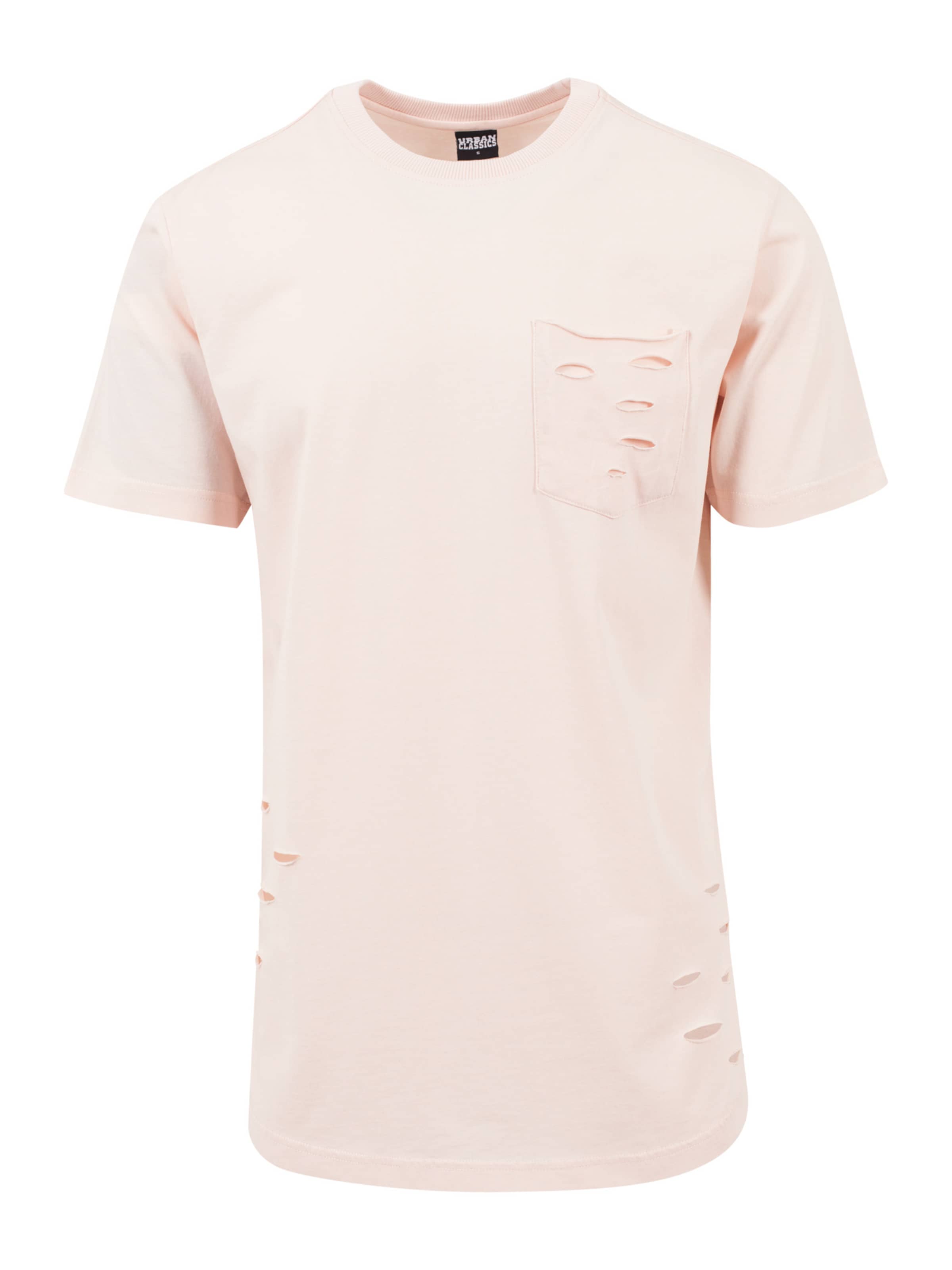 T-Shirt Urban Classics en rose : devant