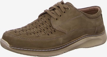 ARA Athletic Lace-Up Shoes in Brown: front