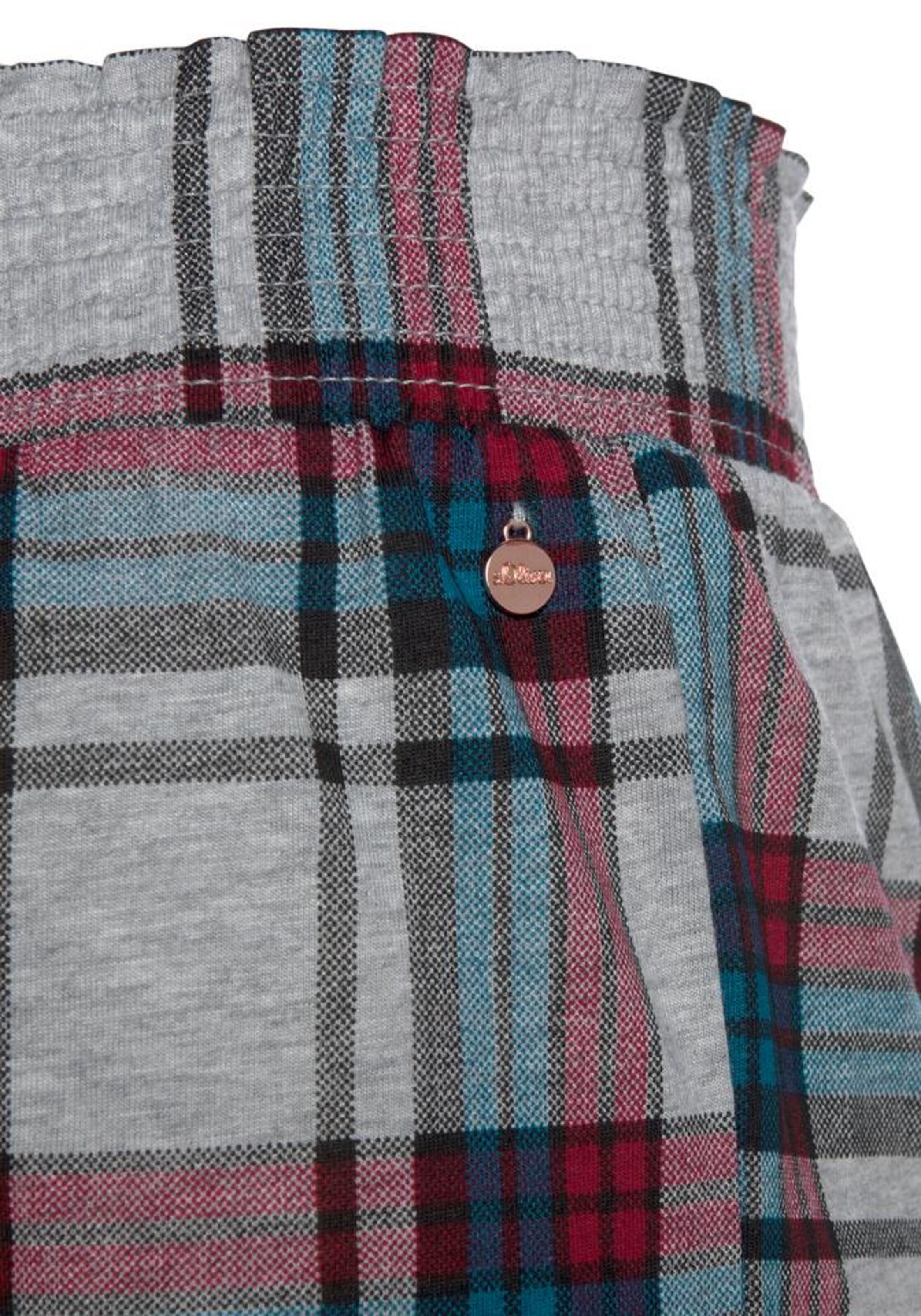 s.Oliver Pyjamahose in Grau