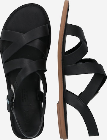 TOMS Strap Sandals 'Sicly' in Black: side