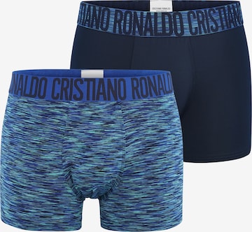 Boxers CR7 - Cristiano Ronaldo en bleu : devant