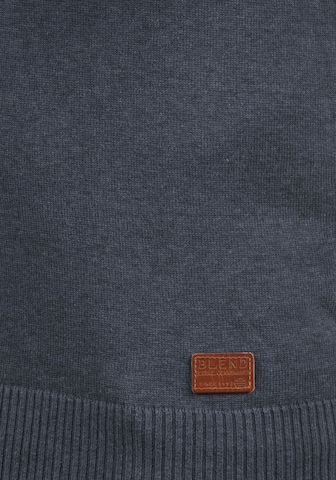 BLEND V-Ausschnitt-Pullover 'Larsson' in Blau