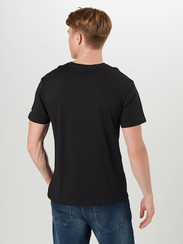 Coupe regular T-Shirt COLUMBIA en noir