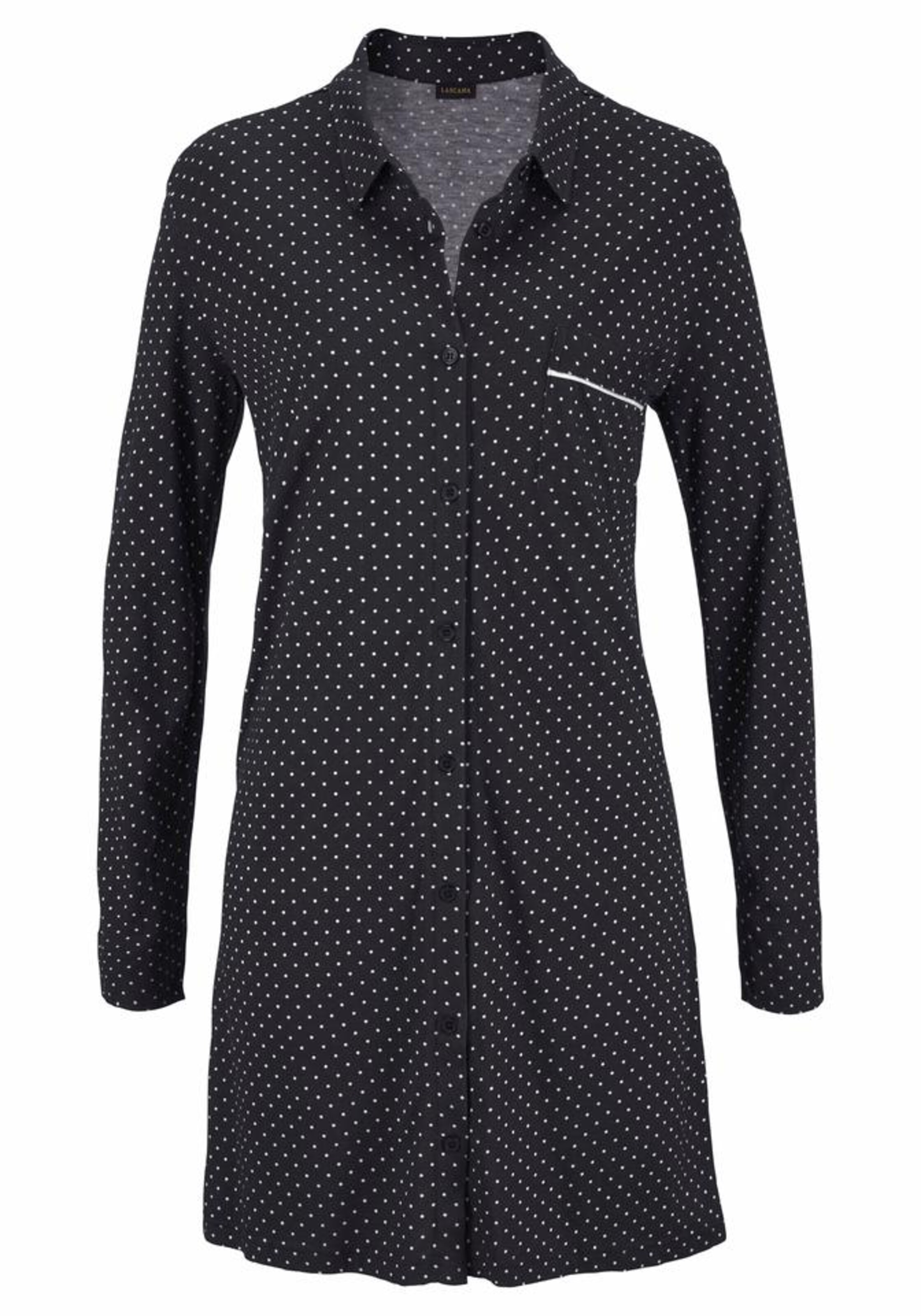 s.Oliver - Nachthemd in schwarz