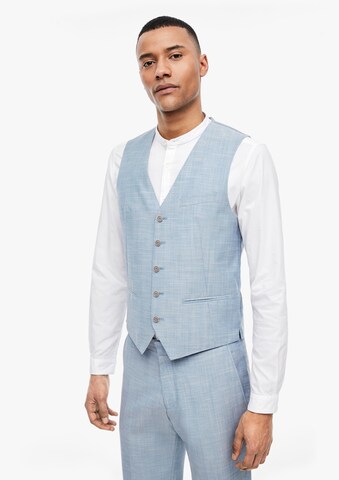 s.Oliver BLACK LABEL Suit Vest in Blue: front