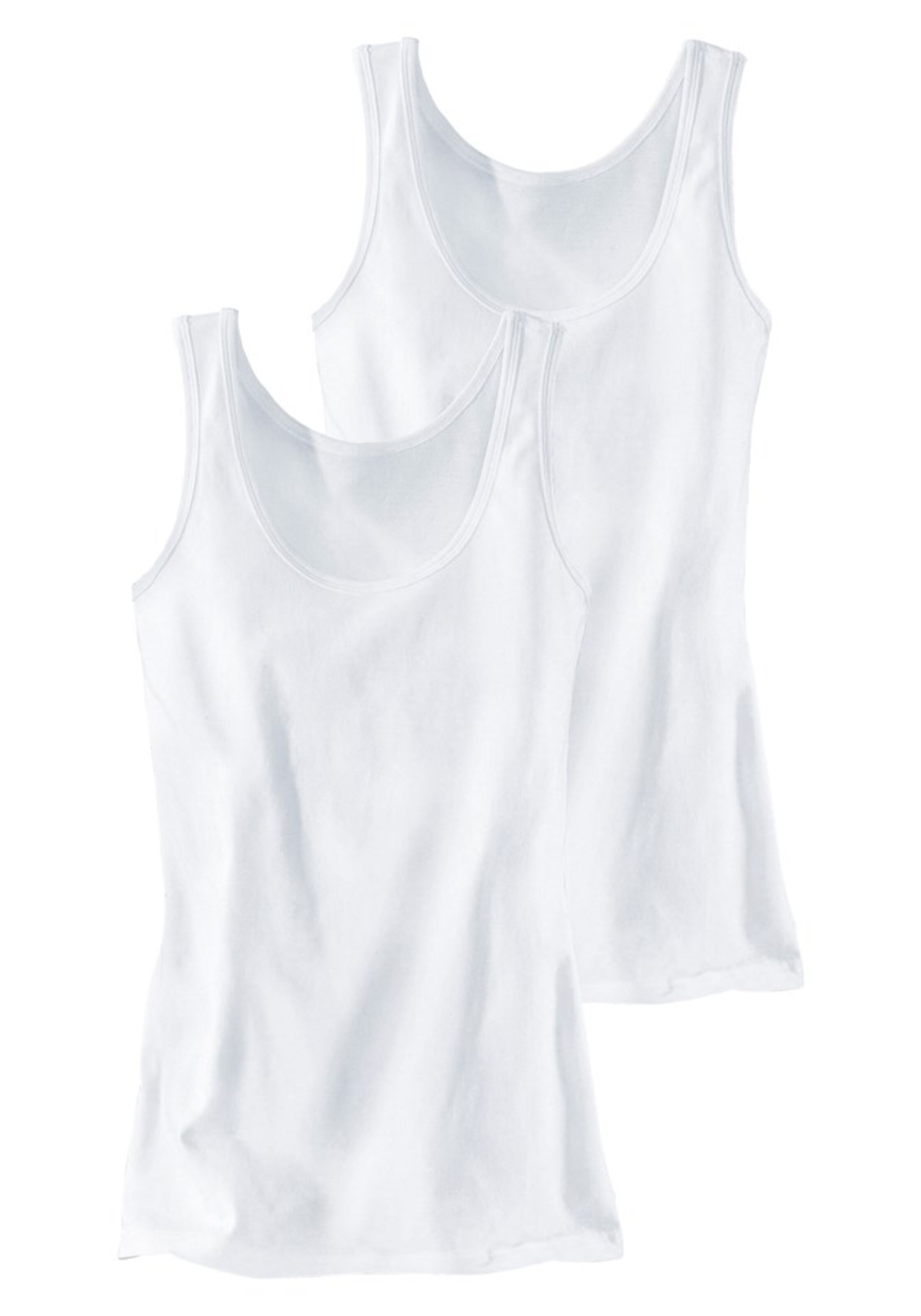 H.I.S - Tanktops (2 Stück) in weiß