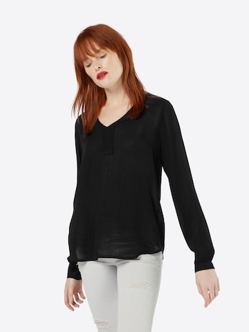 Kaffe Blouse 'Amber' in Black: front