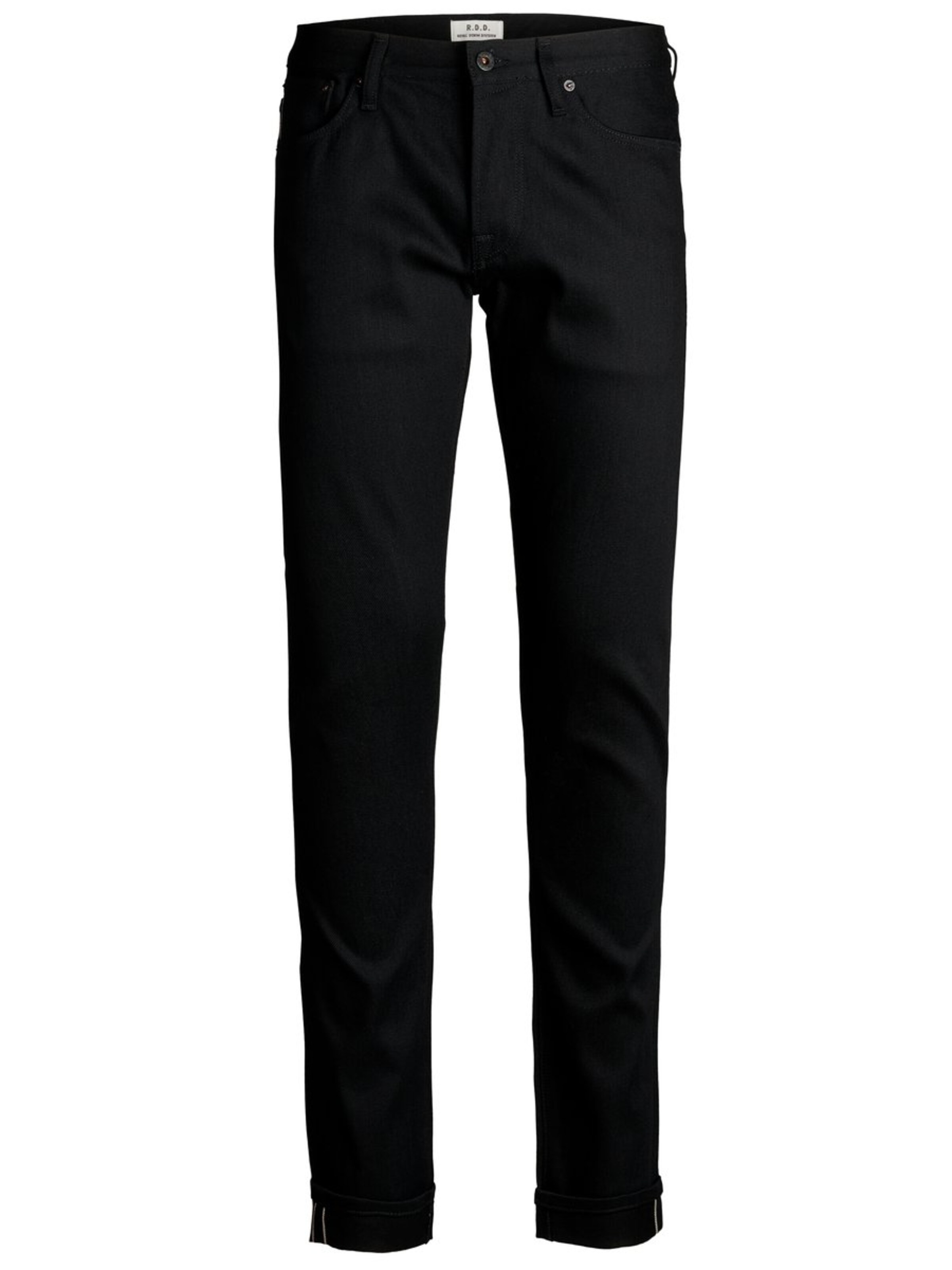 JACK & JONES - Jeans 'GLENN ROYAL R200 RDD STS' in de kleur Black denim