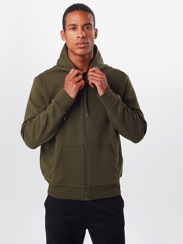 Veste de survêtement 'LSFZHOODM1-LONG SLEEVE-KNIT' Polo Ralph Lauren en vert : devant