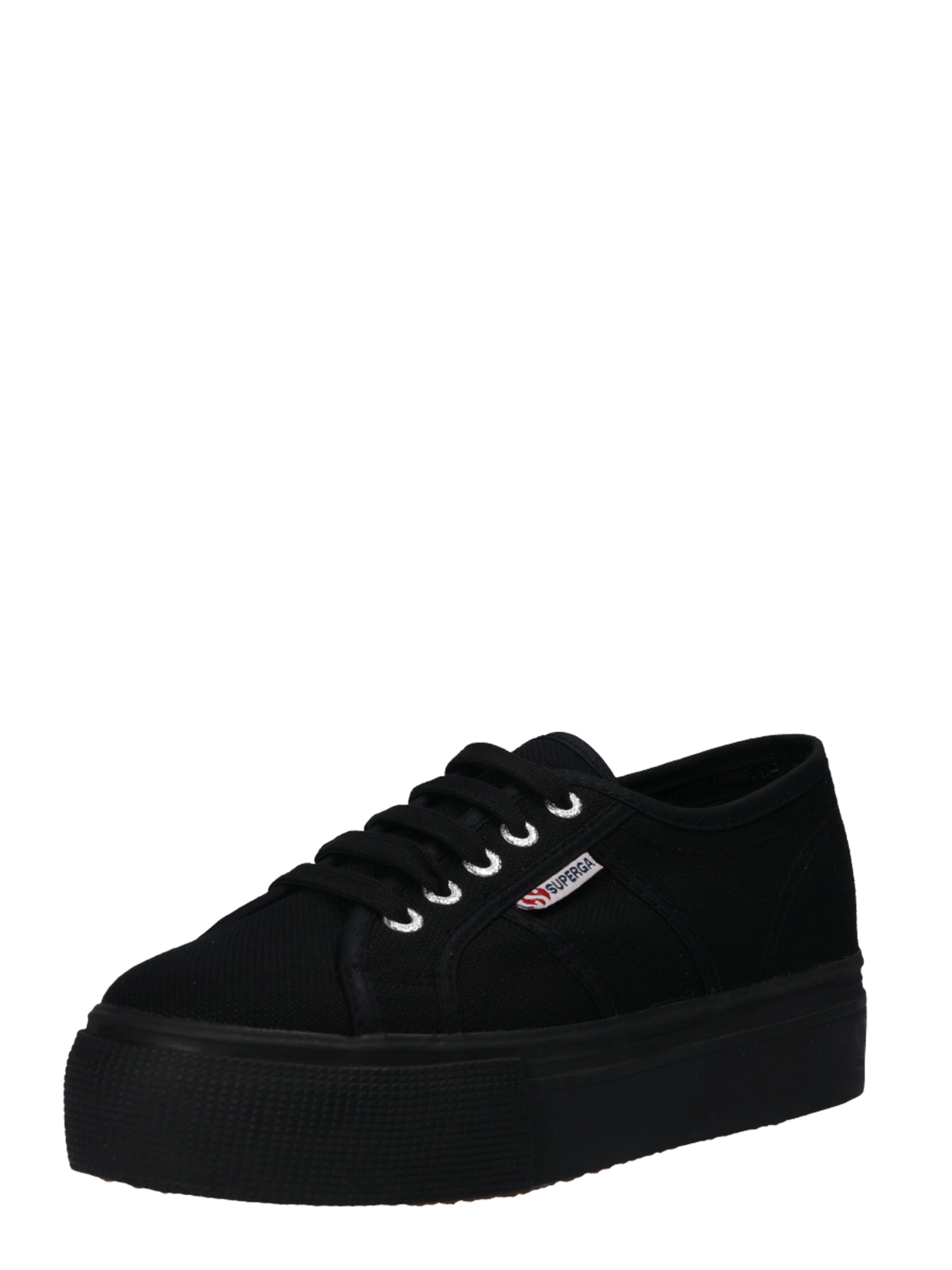 SUPERGA - Sneakers laag '2790 Acotw Linea Up & down' in de kleur Zwart