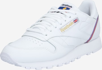 Reebok Rövid szárú sportcipők 'CLASSIC LEATHER MU' - fehér: elől